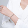 Wholesale 925 Sterling Silver Zircon Bangle | Elegant Women's Jewelry Supplier