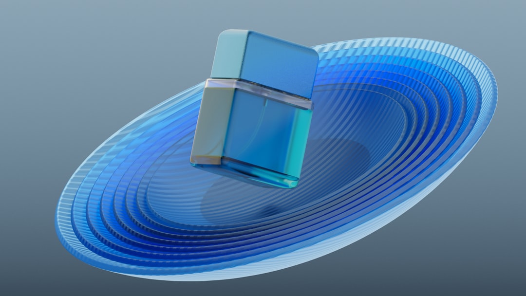 A 3D rendering of a custom ring on a computer screen