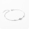 Trendy 925 Sterling Silver Zircon Star Bracelet | Personalized Wholesale Jewelry Manufacturer