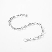 High-Quality Sterling Silver Link Bracelet | Elegant Women's Jewelry Supplier