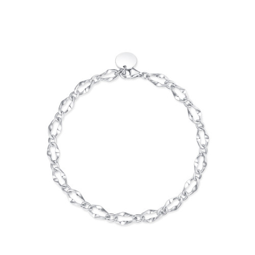 High-Quality Sterling Silver Link Bracelet | Elegant Women's Jewelry Supplier