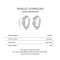 925 Sterling Silver Minimalist Hoop Earrings | Bulk Fashion Jewelry for Women