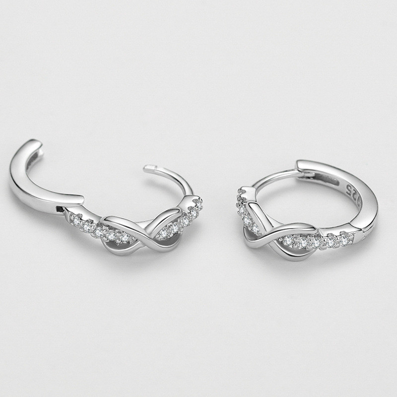 Sterling Silver Minimalist Hoop Earrings​