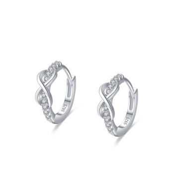 925 Sterling Silver Minimalist Hoop Earrings | Bulk Fashion Jewelry for Women