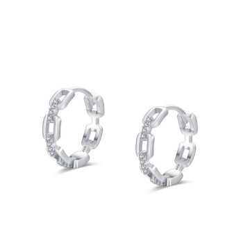 Classic Sterling Silver Hoop Earrings for Women | Trendy Wholesale Jewelry Collection