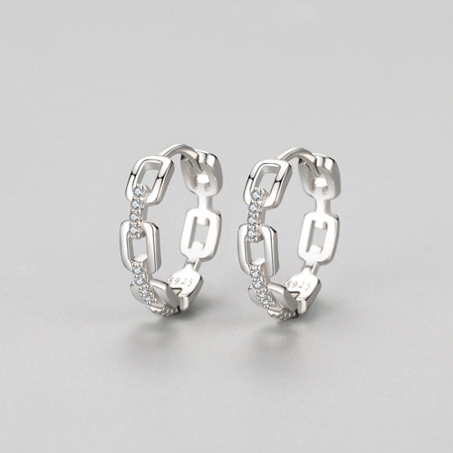 Classic Sterling Silver Hoop Earrings for Women | Trendy Wholesale Jewelry Collection