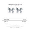 Wholesale 925 Sterling Silver Bow Stud Earrings | Cute Minimalist Jewelry for Women