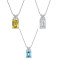 Fashionable 925 Sterling Silver Necklace | Wholesale Zircon Pendant Necklace for Retailers