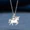 925 Sterling Silver Pony Pendant Necklace | Wholesale High-Quality Jewelry Silver Necklace