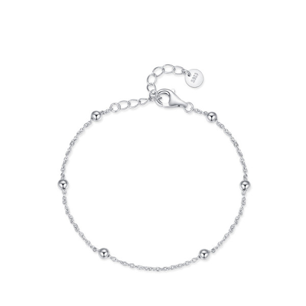 Custom 925 Sterling Silver Bracelet | Private Label Jewelry Manufacturer