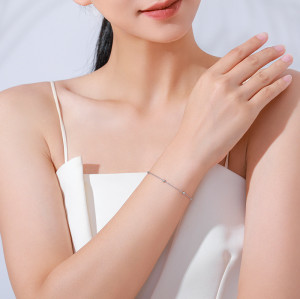 Custom 925 Sterling Silver Bracelet | Private Label Jewelry Manufacturer