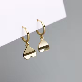 silver gold earrings