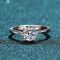 Wholesale 925 Sterling Silver 1ct Moissanite Six-Prong Solitaire Ring | 925 Sterling Silver Jewelry Manufacturer