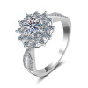 Bulk 925 Sterling Silver Moissanite Eternity Band| High-End Jewelry Wholesaler with Low MOQ