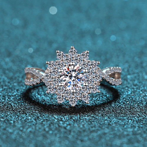 Bulk 925 Sterling Silver Moissanite Eternity Band| High-End Jewelry Wholesaler with Low MOQ