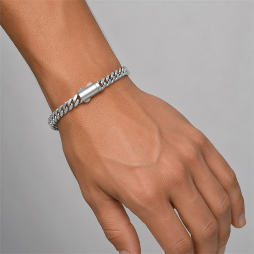 Customized Cuban Link Bracelet| Hip Hop Cuban Link Bracelet For Men