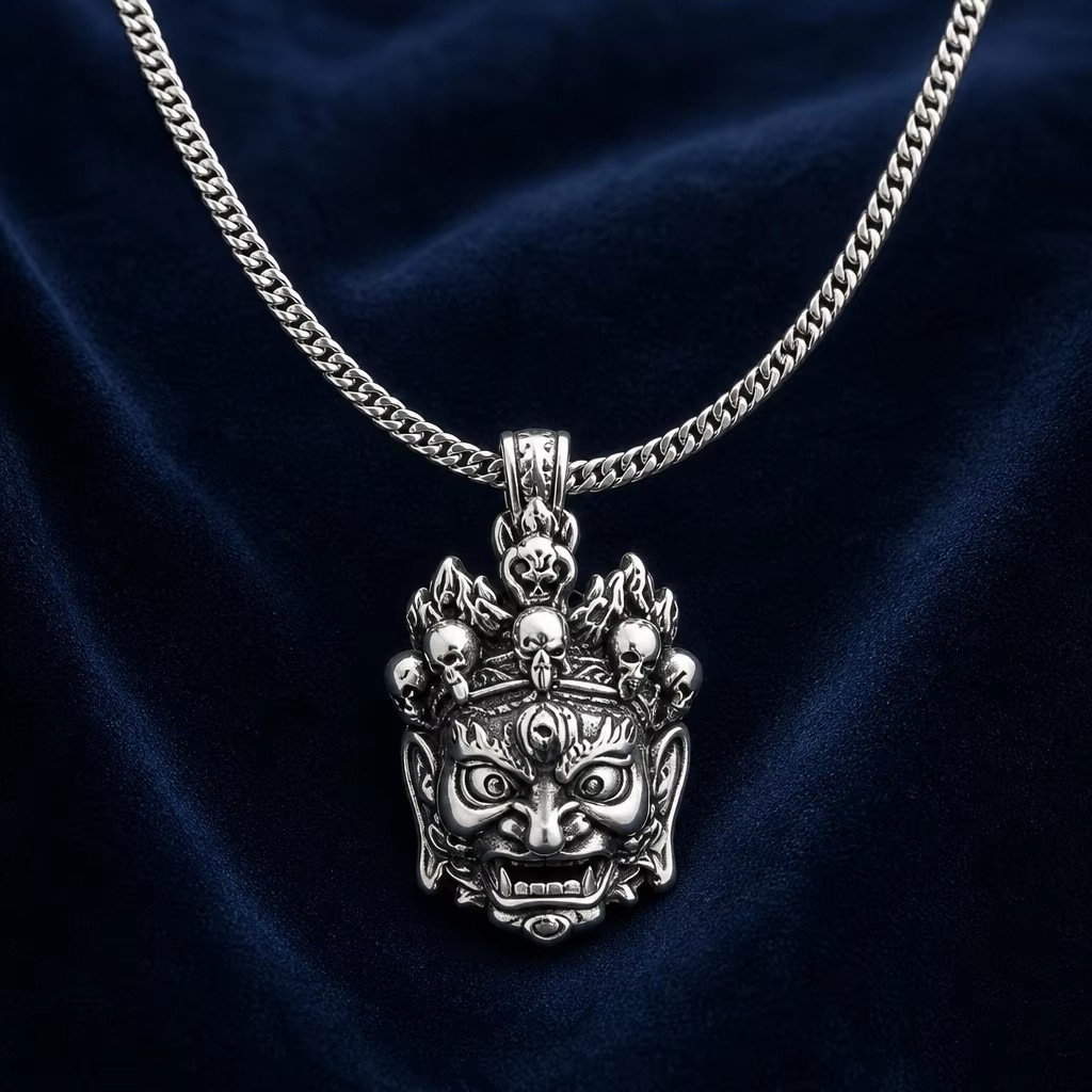 silver pendant