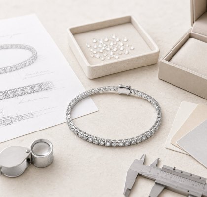 Come scegliere un fornitore di bracciali tennis in argento 925: 7 domande da porsi prima