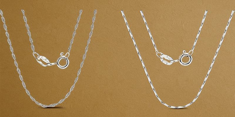 925 sterling silver chains product group
