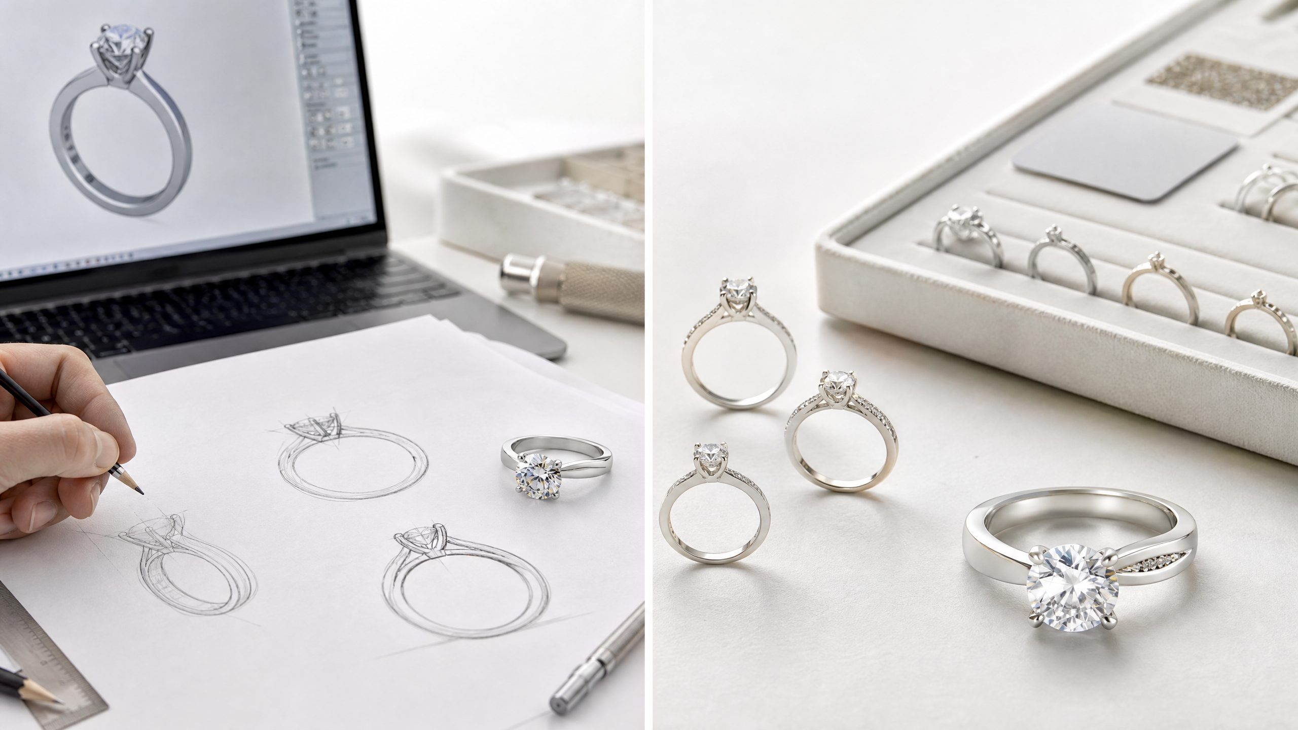 OEM vs. ODM Jewelry Manufacturing: Which Model Is Right for Moissanite Rings?