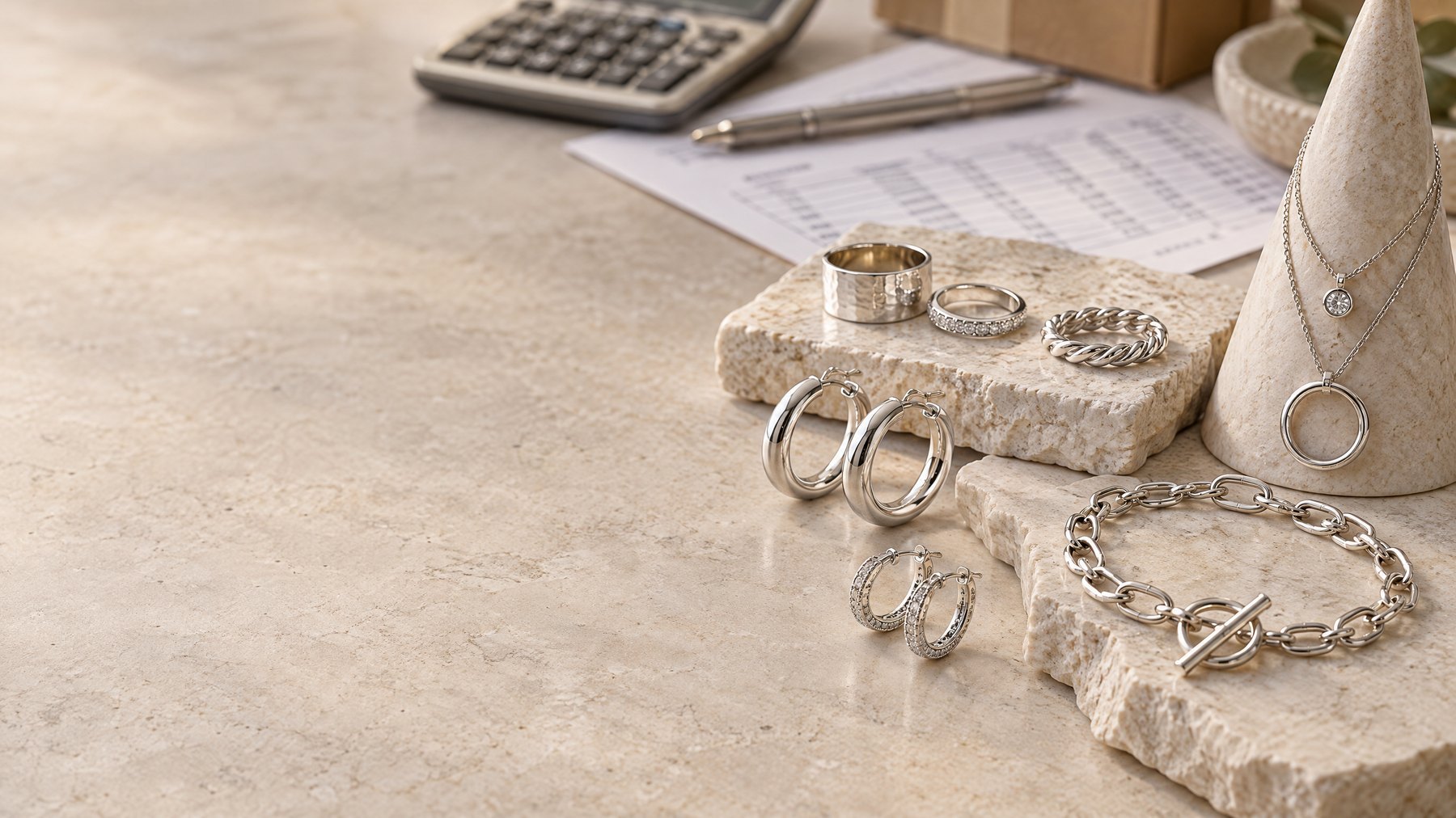 Wholesale silver jewelry collection and pricing planning for 2026 buyers