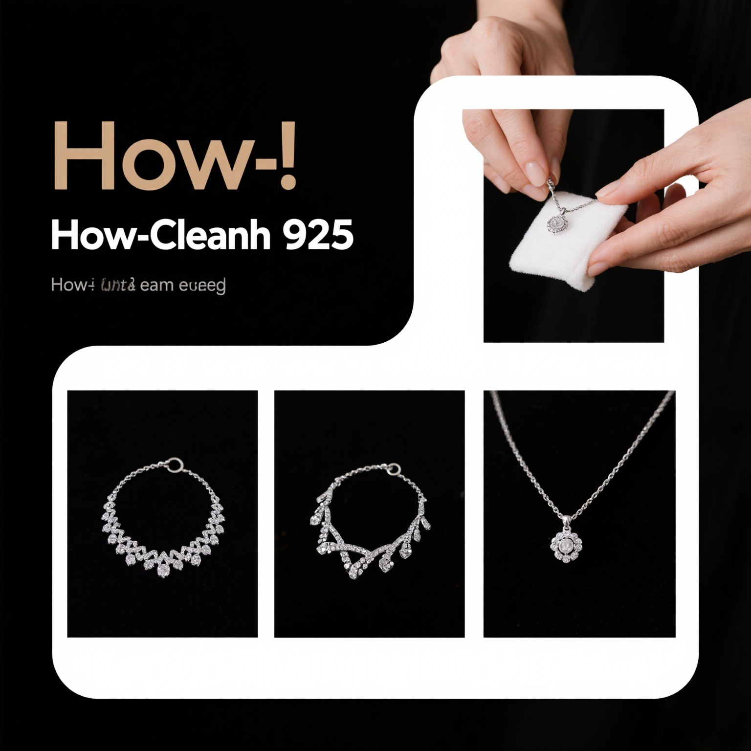 How to Clean 925 Silver Jewelry
