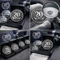 A US tech company commissioned a custom 20th anniversary badge