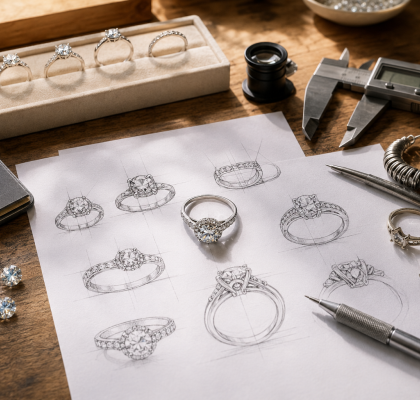 Diversi motivi per avviare la tua attività di gioielleria con un anello in argento sterling 925 con moissanite