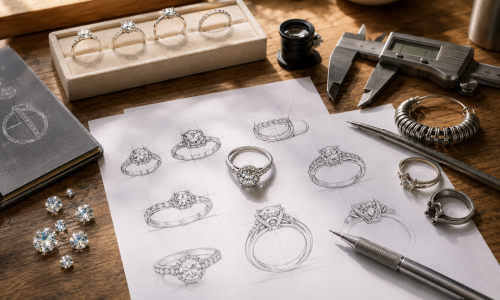 Diversi motivi per avviare la tua attività di gioielleria con un anello in argento sterling 925 con moissanite