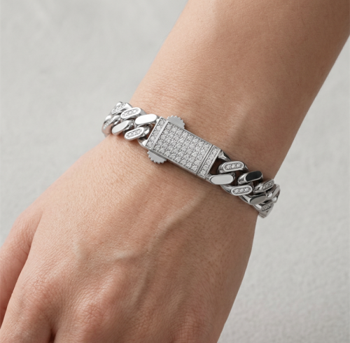 Wholesale Sterling Silver Cuban Link Bracelet | Mens Cuban Link Bracelet​
