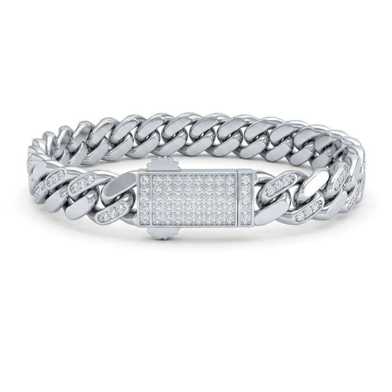 Wholesale Sterling Silver Cuban Link Bracelet | Mens Cuban Link Bracelet