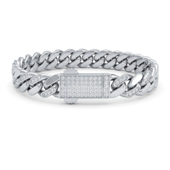 Wholesale Sterling Silver Cuban Link Bracelet | Mens Cuban Link Bracelet​