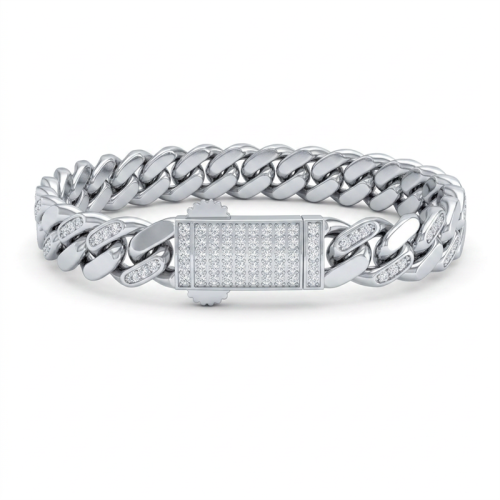 Wholesale Sterling Silver Cuban Link Bracelet | Mens Cuban Link Bracelet​
