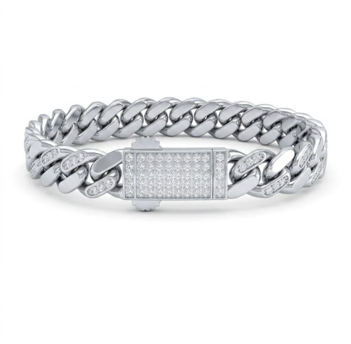 Wholesale Sterling Silver Cuban Link Bracelet | Mens Cuban Link Bracelet