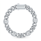 New Cuban Link Bracelet Sterling Silver | Hip Hop Style Design Men's Miami Cuban Link Bracelet