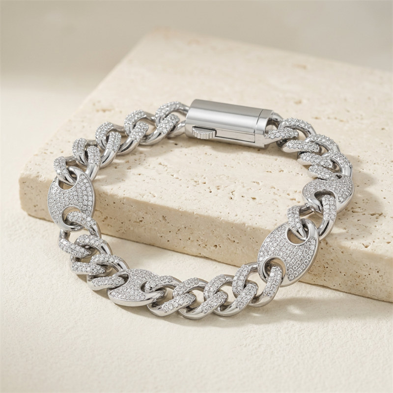 Cuban link bracelet