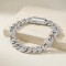 New Cuban Link Bracelet Sterling Silver | Hip Hop Style Design Men's Miami Cuban Link Bracelet