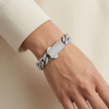 Custom Cuban Link Bracelet 925 Sterling Silver | Classic Fashion Mens Cuban Link Bracelet