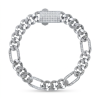 Custom Cuban Link Bracelet 925 Sterling Silver | Classic Fashion Mens Cuban Link Bracelet