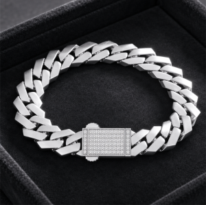 Wholesale High Quality 925 Silver Cuban Link Bracelets | Trendy Hip Hop Style Cuban Link Bracelets For Men