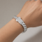 Wholesale High Quality 925 Silver Cuban Link Bracelets | Trendy Hip Hop Style Cuban Link Bracelets For Men