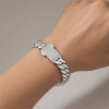 Wholesale High Quality 925 Silver Cuban Link Bracelets | Trendy Hip Hop Style Cuban Link Bracelets For Men