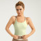 OEM High Waist Sports Bra Thin Shoulder Straps Female Waist Support Bra Custom Logo
