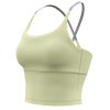 OEM High Waist Sports Bra Thin Shoulder Straps Female Waist Support Bra