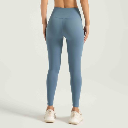 YOUBAN Sportswear Women Gym Tights High Waist Nylon Spandex Butt Lift Legging