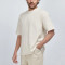 YOUBAN Graphic Printed Cotton T-shirt Men's Oversized Casual T shirts