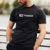 YOUBAN Cotton Gym T Shirts Custom Printing Men's Crew Neck T-shirt