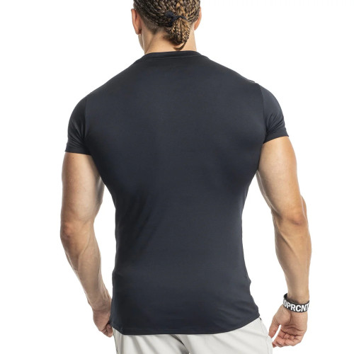 YOUBAN Men's Gym T Shirts Quick Dry Fabric Dry Fit Short Sleeve Sports T Shirts