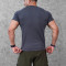 YOUBAN Fitness Sportswear 95% Cotton 5% Spandex Men's Muscle Fit T Shirts