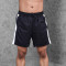 YOUBAN Gym Shorts Two-tone Breathable Drawstring Training Shorts with Zipper Pocket